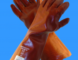 PVC handske 40 cm.